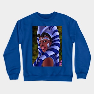 Ahsoka Tano Fan Art Crewneck Sweatshirt